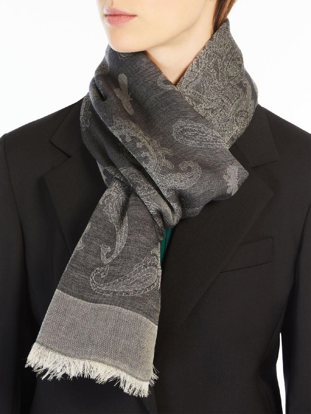 Weekend Stola in viscosa e modal jacquard Nuova