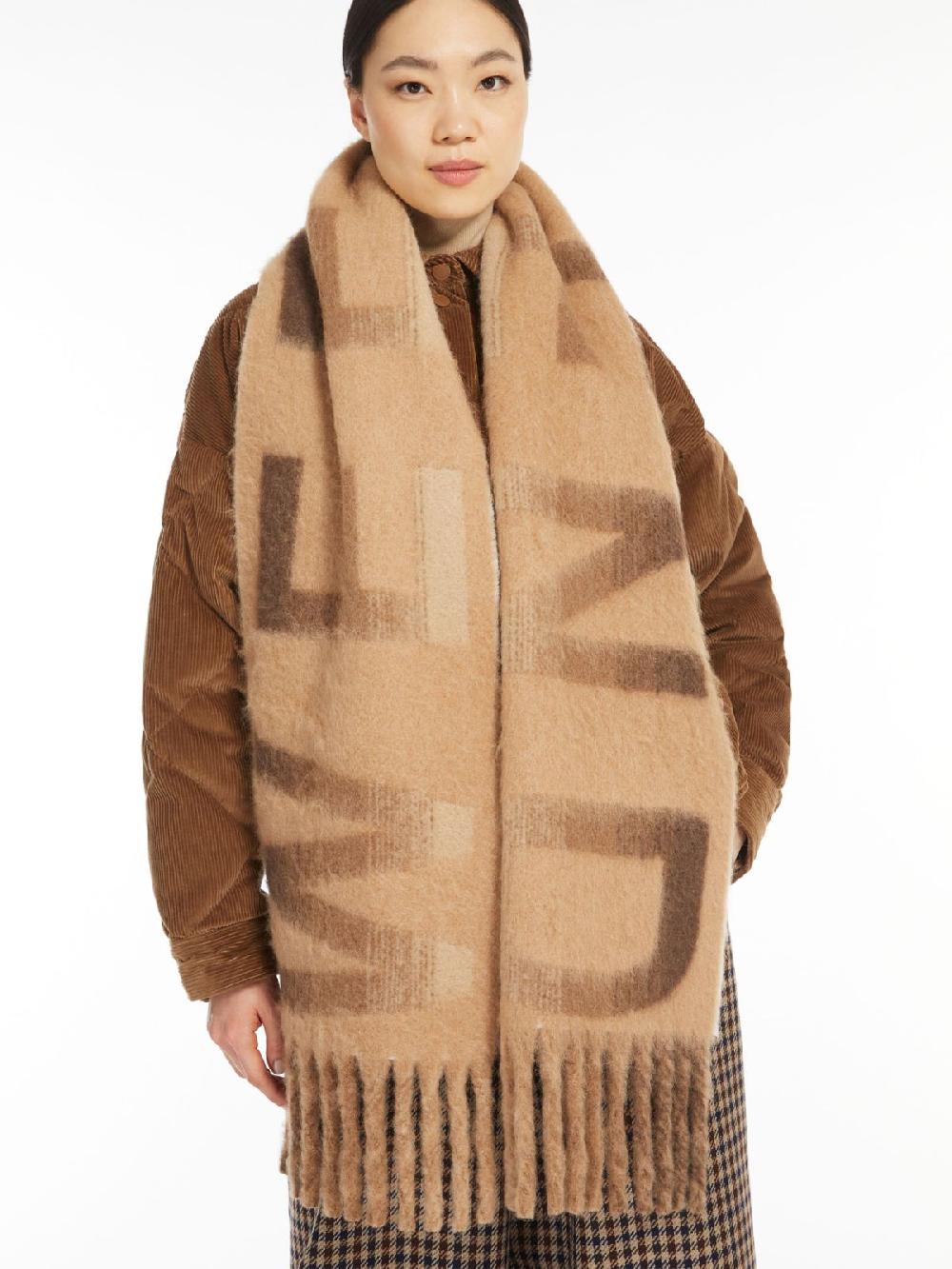 Weekend Sciarpa in mista alpaca jacquard Italia