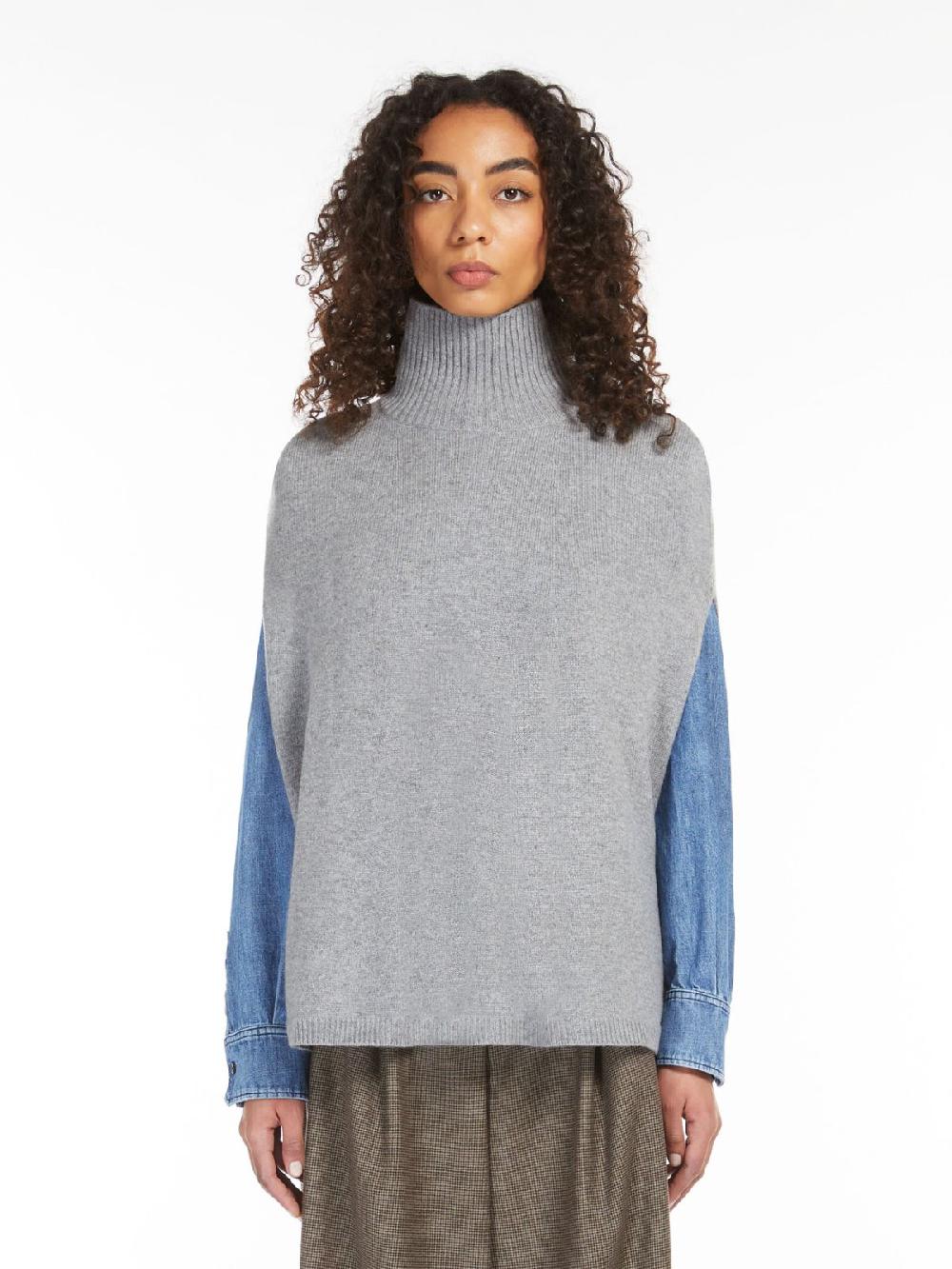 Weekend Poncho dolcevita in cachemire Novità