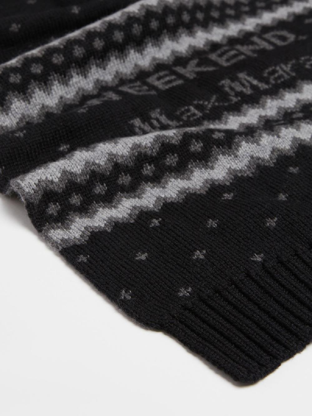 Weekend Sciarpa in lana jacquard Economico