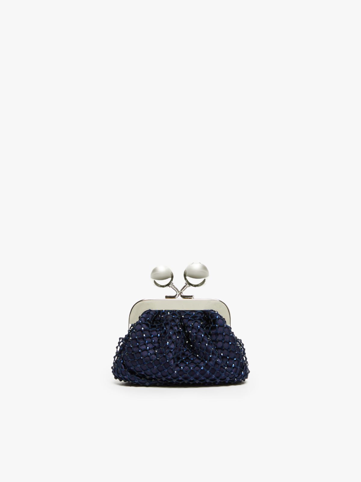 Weekend Pasticcino Bag Nano in raso con strass Hotsell