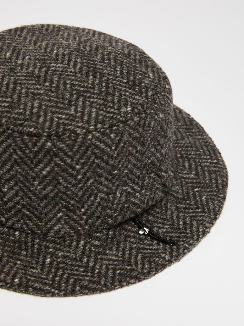 Weekend Cappello in tweed con logo In Linea