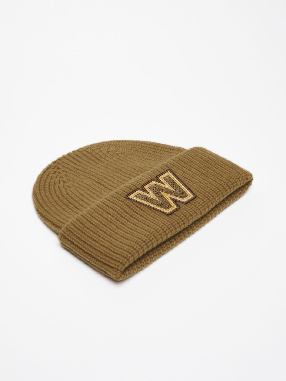 Weekend Beanie in lana con logo Smaltimento dello stoccaggio